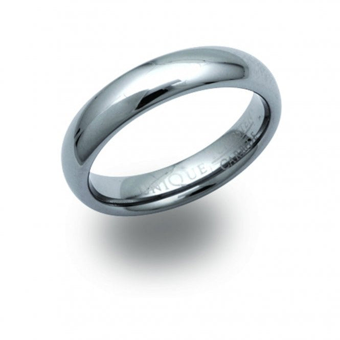Unique & Co Tungsten 5mm Plain Polished Ring