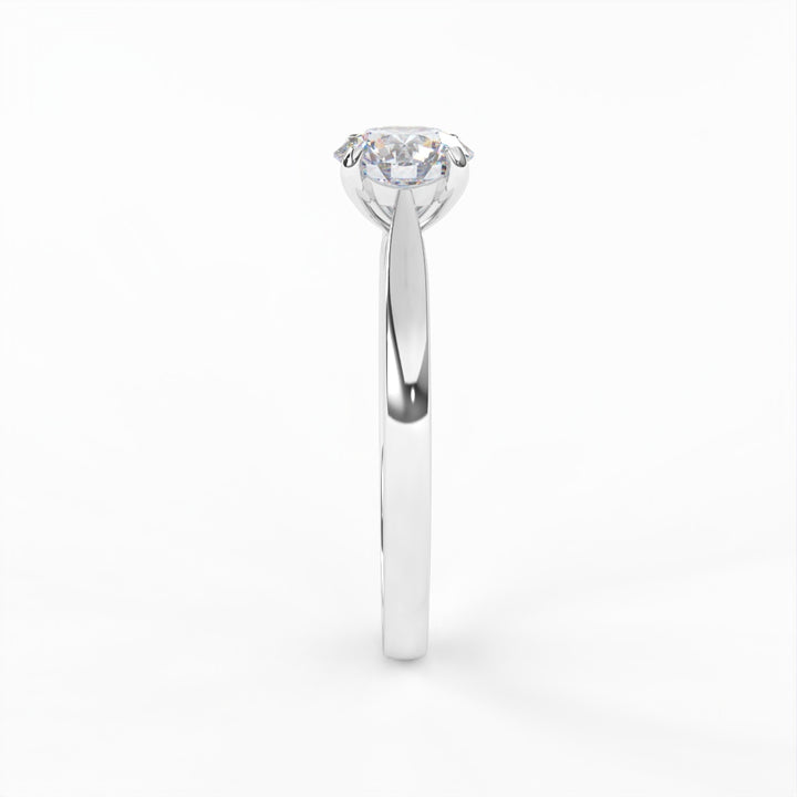 Laboratory Grown Platinum Diamond Ring