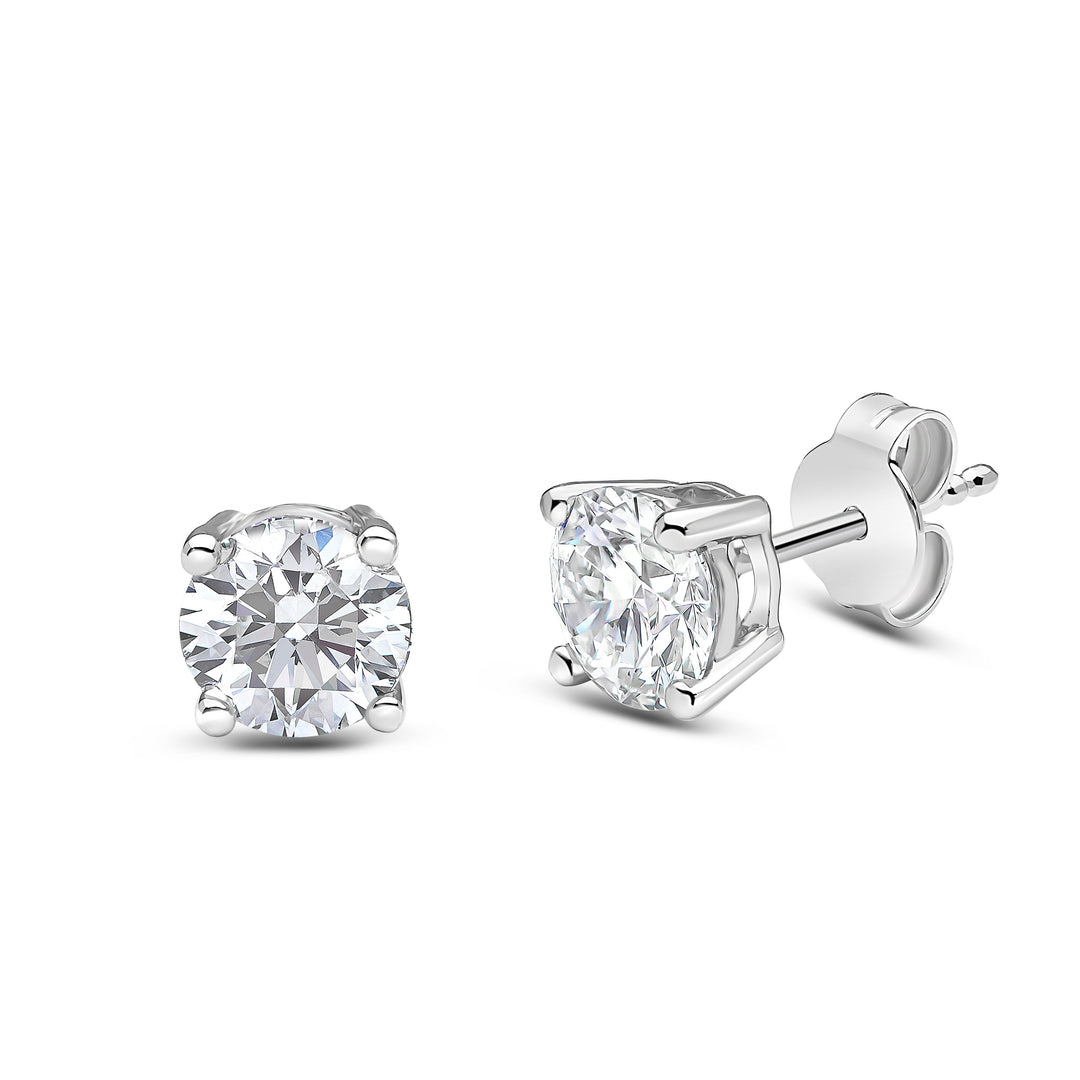 Laboratory Grown Diamond Earrings