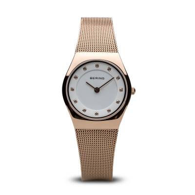 Bering Rose Gold Plated Quartz Bracelet Watch