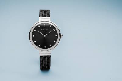 Bering Quartz Black Bracelet Watch