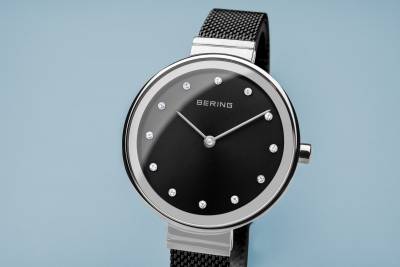Bering Quartz Black Bracelet Watch