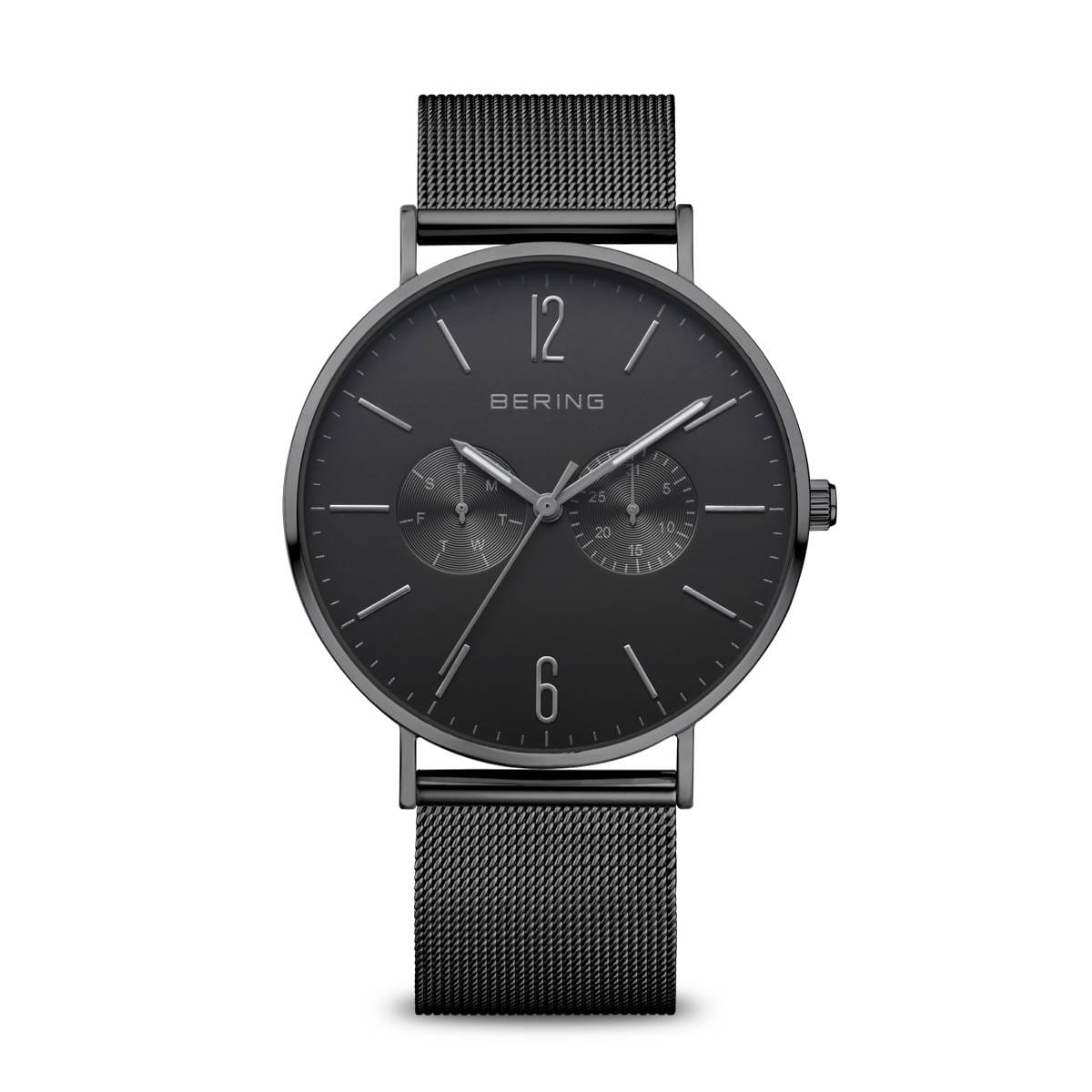 Bering watch black deals