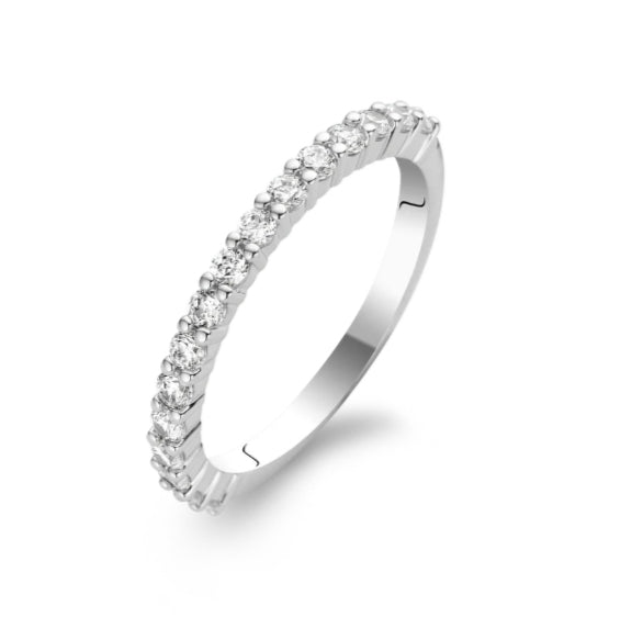 Ti Sento CZ Half Eternity Ring