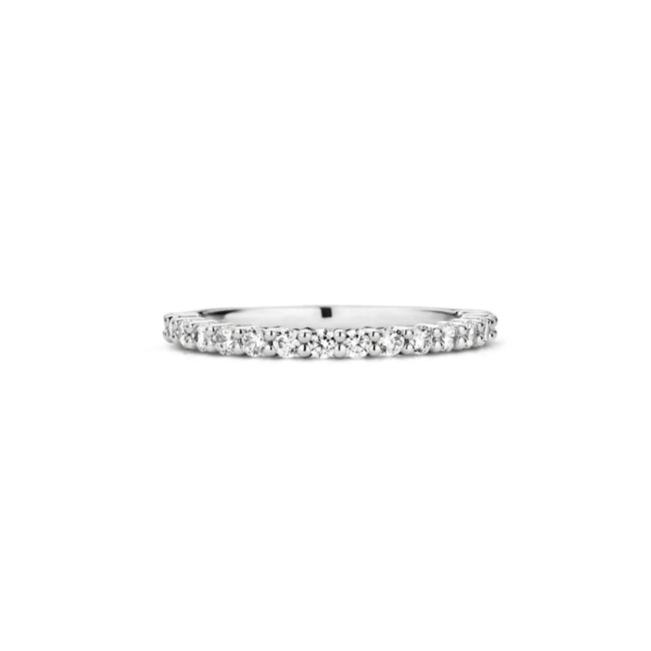 Ti Sento CZ Half Eternity Ring