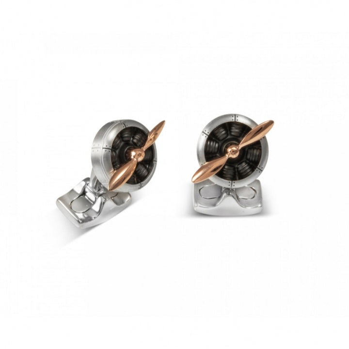 Deakin and Francis Sopwith Propeller Cufflinks