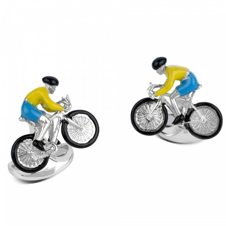 Deakin and Francis Cyclists Cufflinks