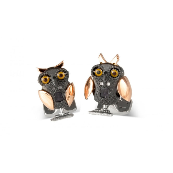 Deakin and Francis Owl Cufflinks