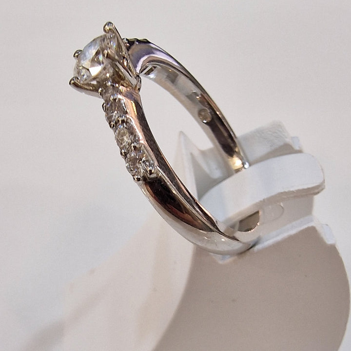 Platinum Solitaire Diamond Ring