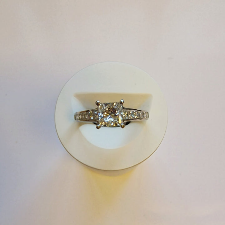 Platinum Diamond Solitaire Ring