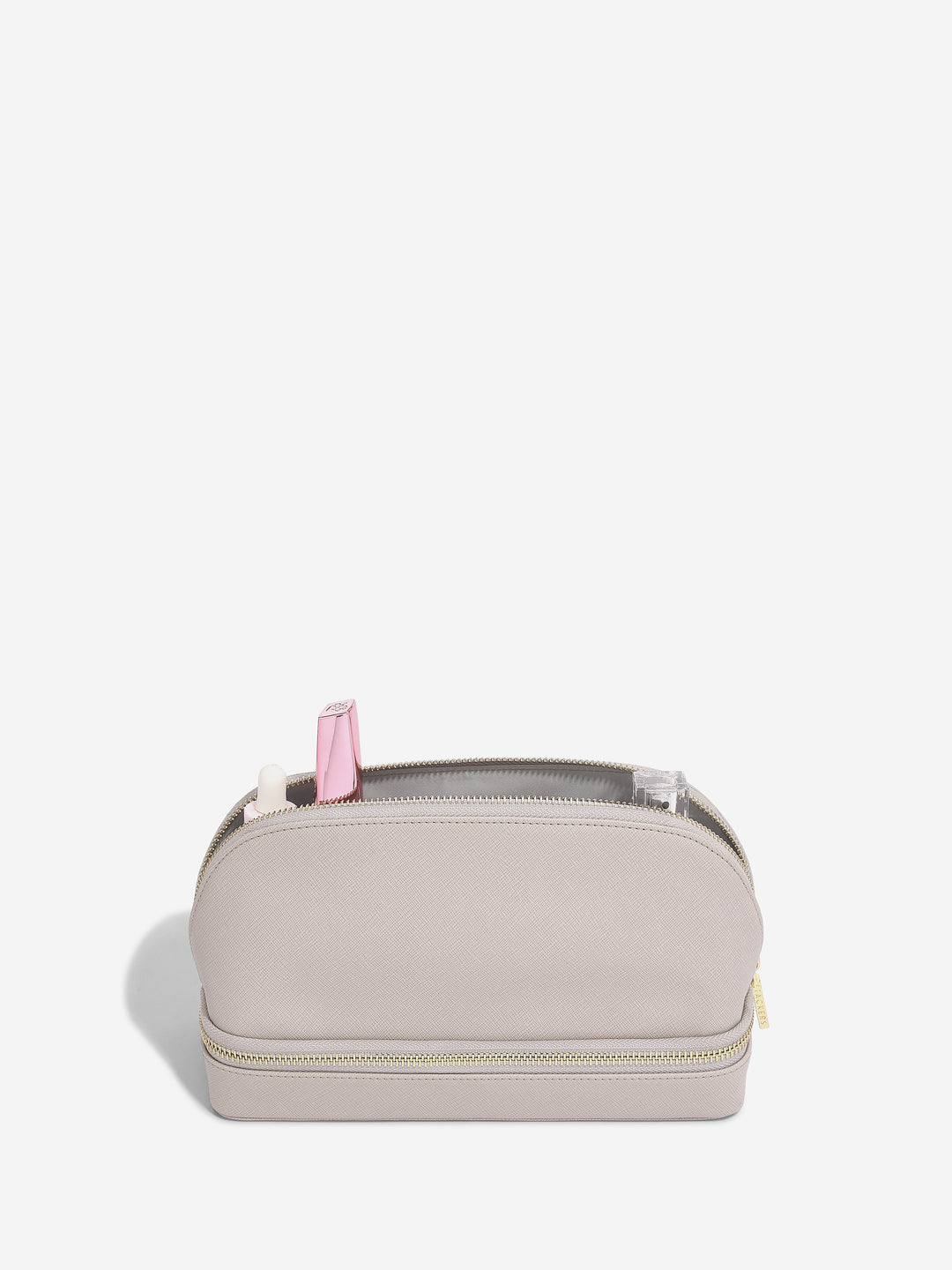 Stackers Taupe Cosmetic and Jewellery Travel Bag