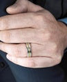 Palladium and Rose Gold 6mm Wedding Ring