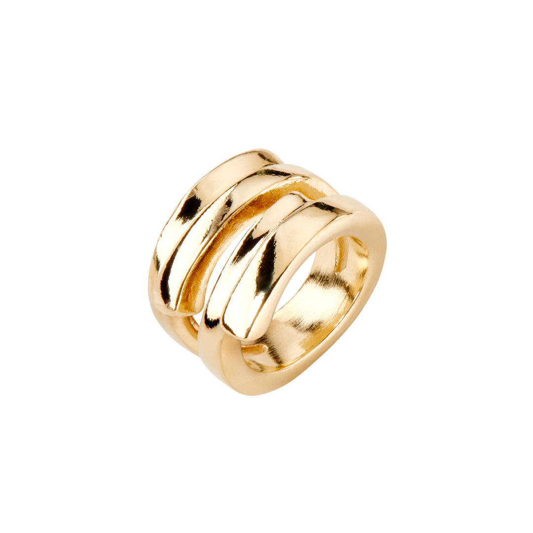 UnoDe50 Gold Plated Maratua Island Ring