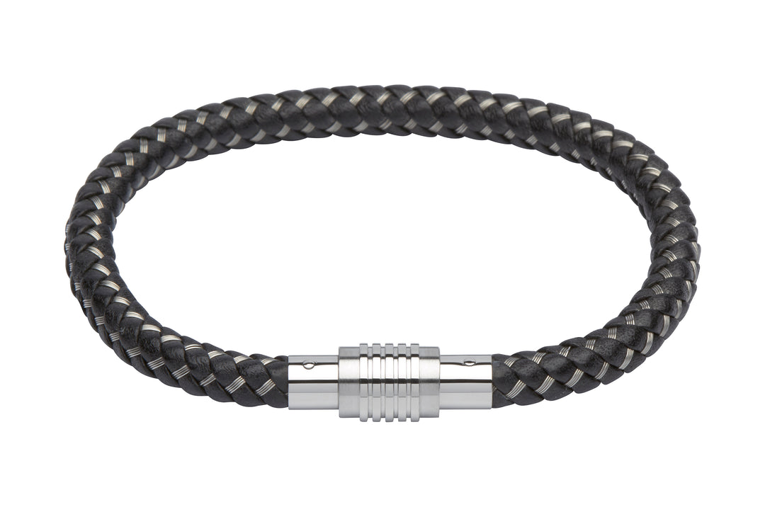Black and Blue Wire Bracelet