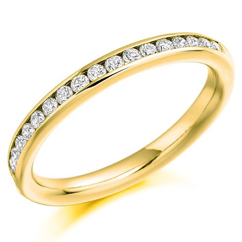 18ct Yellow Gold Diamond Set Ring