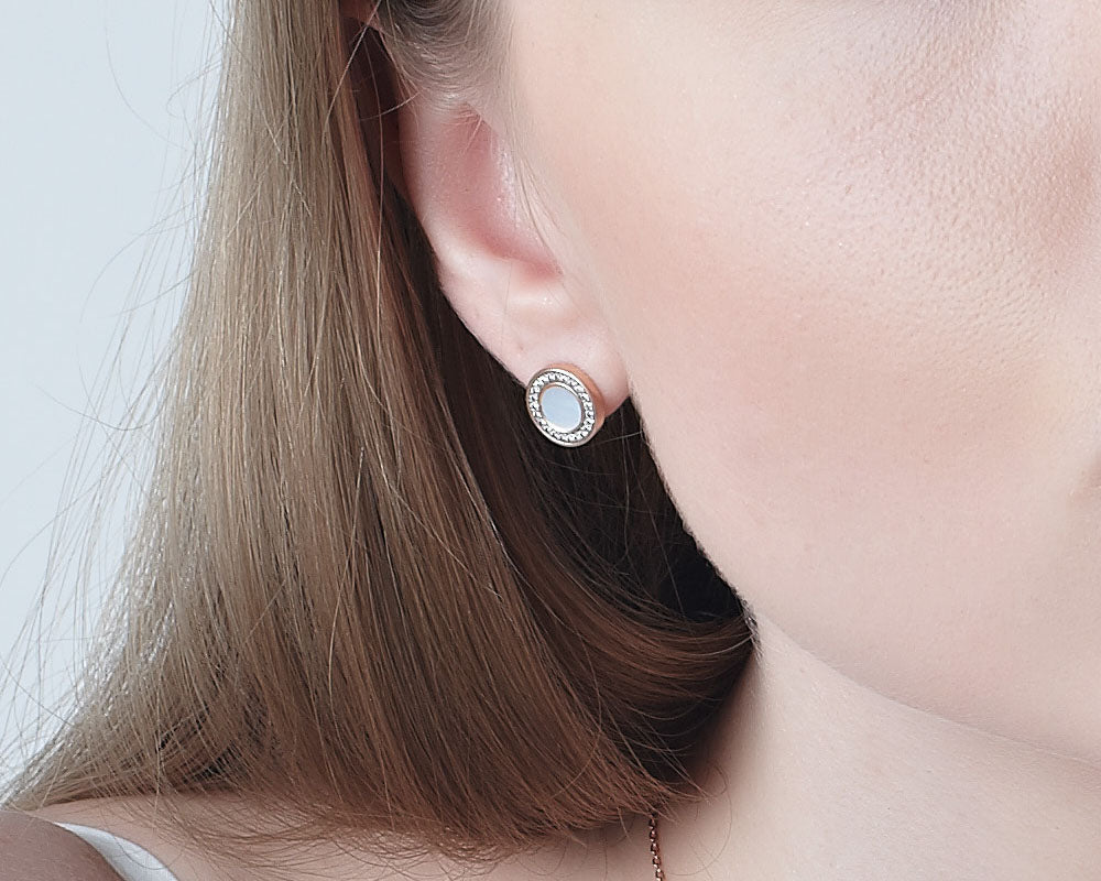 Fei Liu Mother of Pearl Earrings