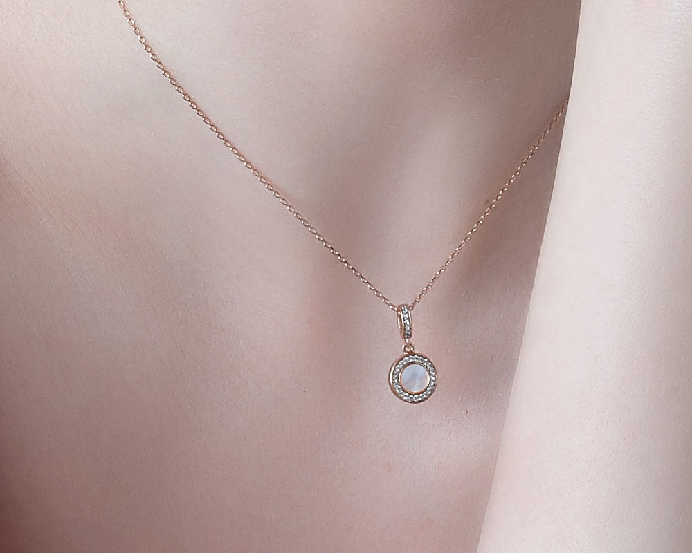 Fei Liu Mother of Pearl Pendant