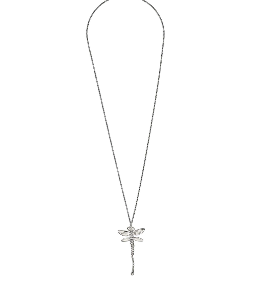 UnoDe50 Aaya Dragonfly Long Necklace