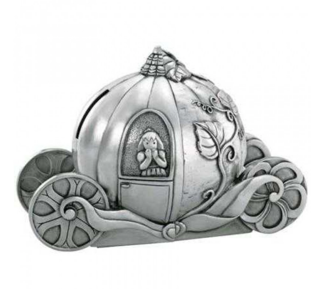 Royal Selangor Childrens Cinderella Coin Box Book Ends