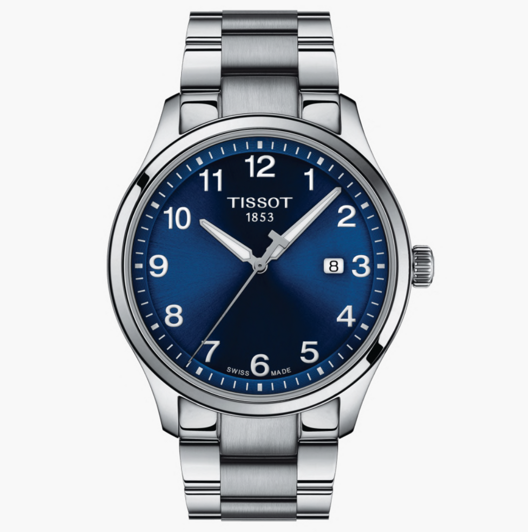 Tisso Gents XL Classic Stainless Steel Bracelet Watch