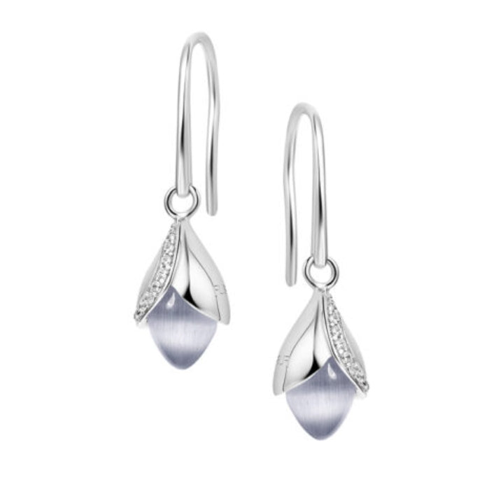 Fei Liu Magnolia Hook Earrings