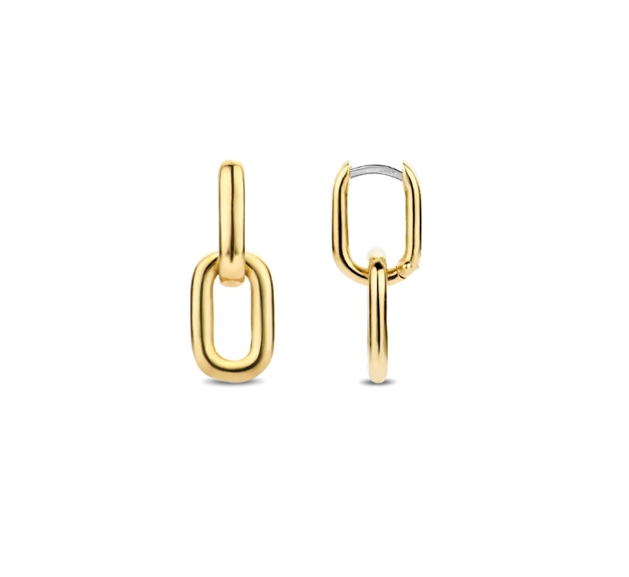 Ti Sento Gold Plated Drop Earrings