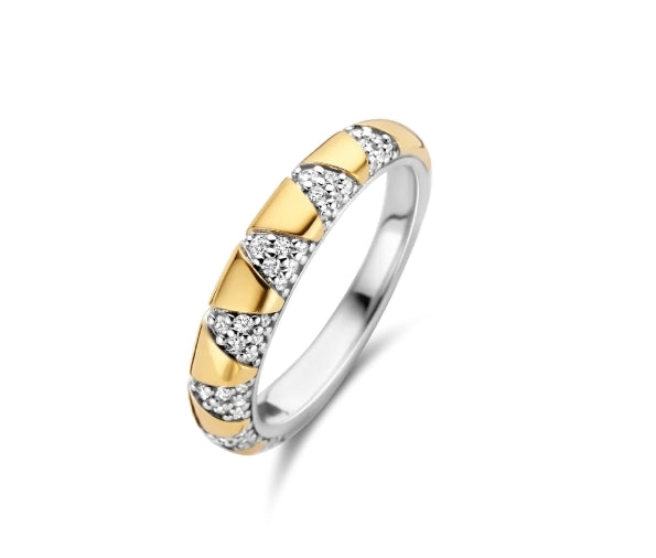 Ti Sento Gold Plated Ring