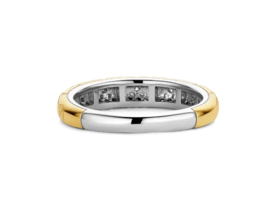 Ti Sento Gold Plated Ring