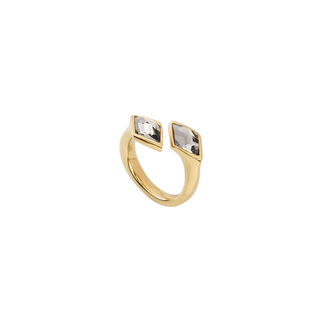 UnoDe50 Mystery Gold Plated Swarovski Ring