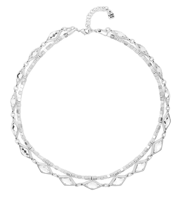 UnoDe50 Silver White Magic Necklace